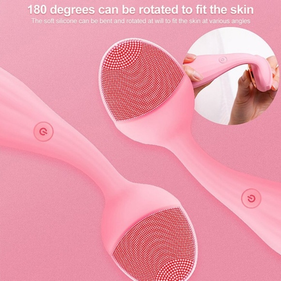 Ultrasonic Vibration Electric Facial Cleansing Bru - Picture 4 of 4